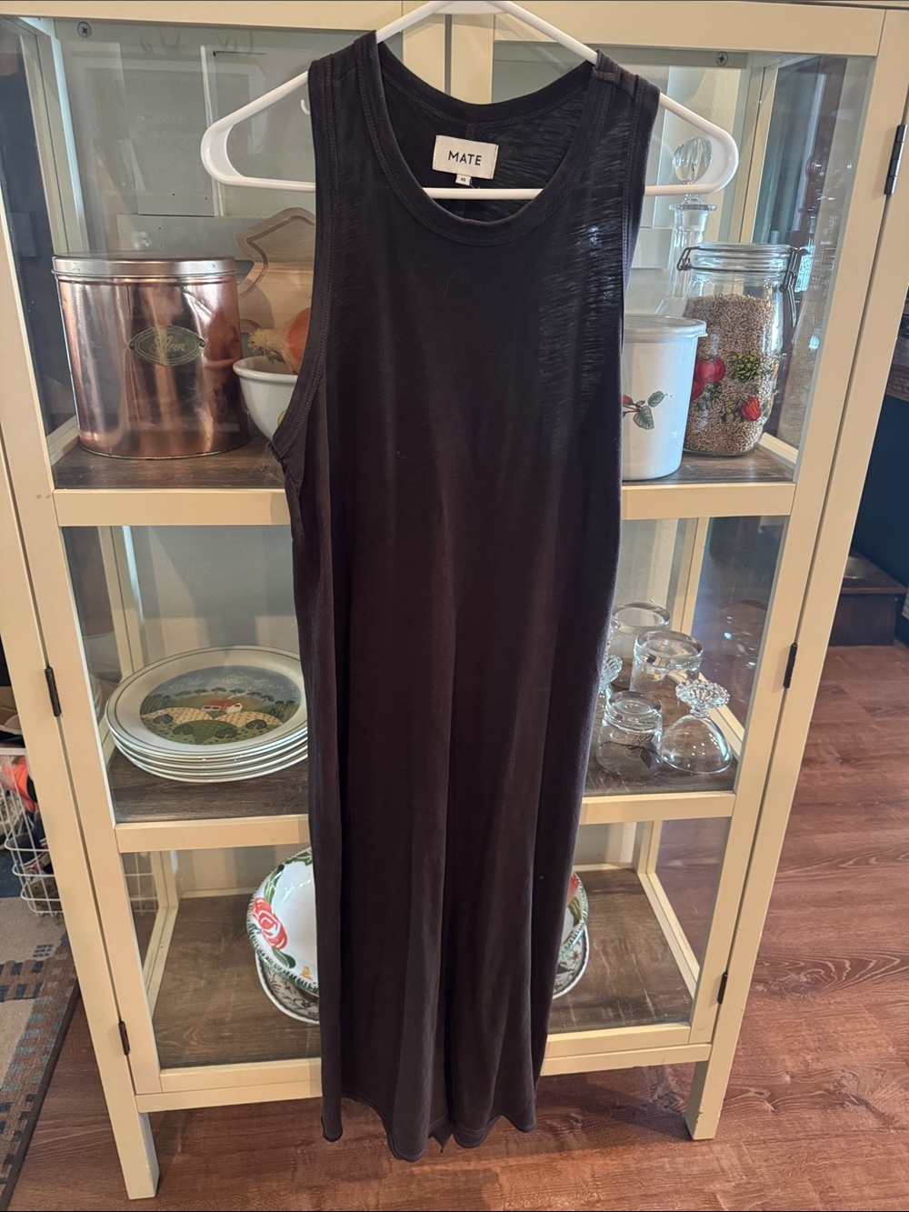 MATE the Label Black Sleeveless Maxi Dress